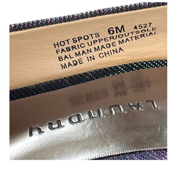 Chinese Laundry Platform Pumps Hot Spots Shoes Women Sz 6 Peep Toe Blue Purple - Picture 10 of 14